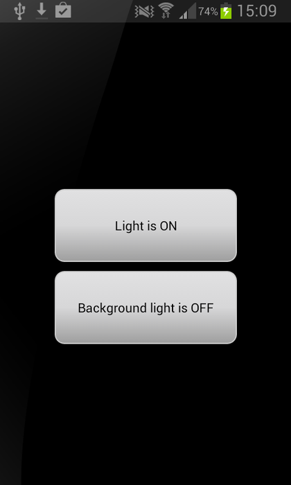 Light on